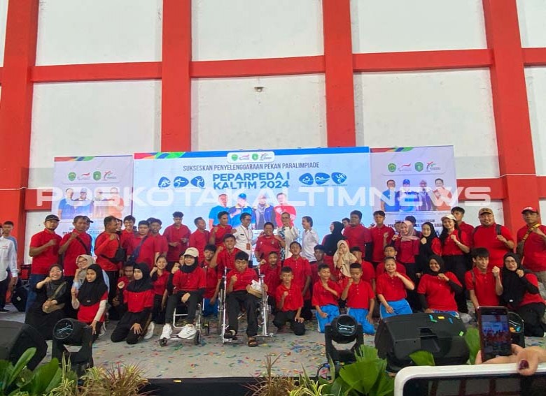 Semangat Tanpa Batas 45 Atlet Disabilitas Kukar di Peparpeda I Kaltim