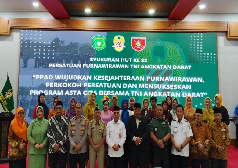 HUT ke-22 PPAD Kukar, Muhammad Jamhari: Jiwa Pejuang Purnawirawan Masih Mengalir